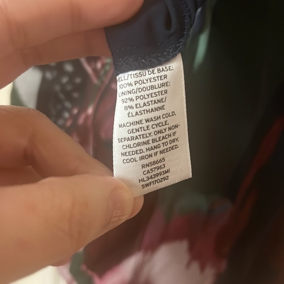 Chelsea 28 Sleeveless Faux Wrap Dress Size 6 - Picture 4 of 4